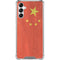 Chinese Flag Distressed Galaxy A14 5G Clear Case